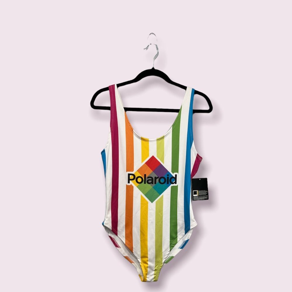 Polaroid‎ women swim suit size large.